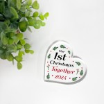 Our First Christmas Together Personalised Gift For Boyfriend