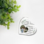 Mr And Mrs Photo Acrylic Heart Block Wedding Gifts For Couple