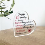 13th Birthday Acrylic Plaque 13th Birthday Gifts for Girls