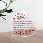 Best Friend Christmas Present Friendship Gift For Christmas 