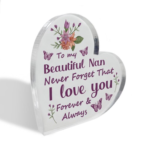 Gifts for Nan Christmas for Nan Best Nan Birthday Keepsake Gift