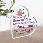 Gifts for Nan Christmas for Nan Best Nan Birthday Keepsake Gift