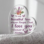 Gifts for Nan Christmas for Nan Best Nan Birthday Keepsake Gift