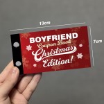 Christmas Boyfriend Gifts Coupons For Him Couples Gift Fun