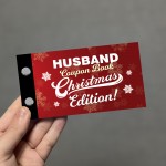 Christmas Husband Gifts Coupons For Him Couples Gift Fun Book