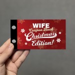 Christmas Wife Gifts Coupons For Her Couples Gift Fun Book