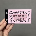 Coupon Book Friendship Edition Funny Challenges Book For Friends