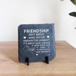 Friendship Plaques Slate Standing Plaque Gifts For Women