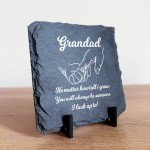 Grandad Gifts from Grandchildren Slate Plaque Grandad Birthday