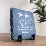 Grandad Gifts from Grandchildren Slate Plaque Grandad Birthday