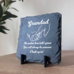 Grandad Gifts from Grandchildren Slate Plaque Grandad Birthday