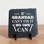 Grandad Gifts Standing Slate Plaque From Granddaughter Grandson 