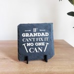 Grandad Gifts Standing Slate Plaque From Granddaughter Grandson 