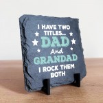 Dad Grandad Gifts Standing Slate Plaque Grandad Gift