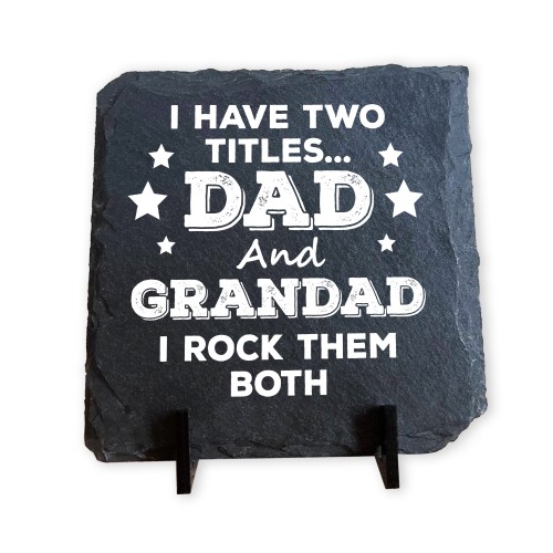 Gift for Grandad Standing Slate Plaque Grandad Gift