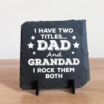 Gift for Grandad Standing Slate Plaque Grandad Gift