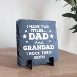 Gift for Grandad Standing Slate Plaque Grandad Gift