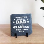 Gift for Grandad Standing Slate Plaque Grandad Gift