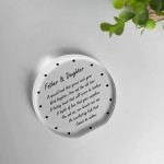 Dad and Daughter Gifts Acrylic Plaque Father And Daughter Plaque