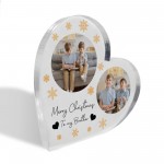 Merry Christmas To My Brother Gift Personalised Acrylic Plaque