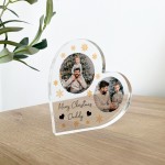 Merry Christmas Daddy Gift Personalised Acrylic Plaque With Phot