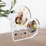 Merry Christmas Grandad Gift Personalised Acrylic Plaque