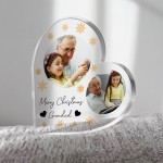 Merry Christmas Grandad Gift Personalised Acrylic Plaque