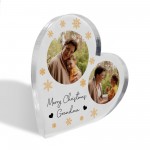 Merry Christmas Grandma Gift Personalised Acrylic Plaque