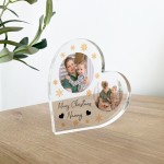 Merry Christmas Nanny Gift Personalised Acrylic Plaque With Phot