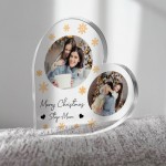 Merry Christmas Step Mum Gift Personalised Acrylic Plaque