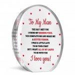 Boyfriend Gift Husband Birthday Christmas Valentines Gift MY MAN