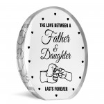 Gift For Dad Birthday Christmas Father Daughter Lasts Forever