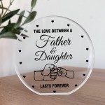 Gift For Dad Birthday Christmas Father Daughter Lasts Forever