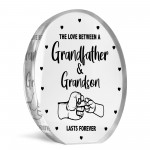 Grandad Gifts from Grandson Beautiful Acrylic Plaque