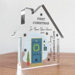 Personalised First Christmas In New Home House Warming Gifts 