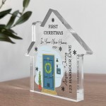 Personalised First Christmas In New Home House Warming Gifts 