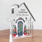 Personalised New Home Gift First Christmas in Your New Home