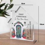 Personalised New Home Gift First Christmas in Your New Home