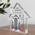 Personalised New Home Gift First Christmas in Your New Home