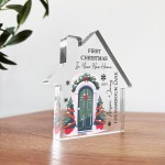 Personalised New Home Gift First Christmas in Your New Home