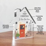 First Christmas in Your New Home Gift Personalised Acrylic