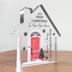 1st Christmas In Your New Home Personalised House Warming Gifts