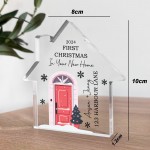 1st Christmas In Your New Home Personalised House Warming Gifts