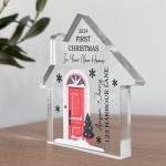 1st Christmas In Your New Home Personalised House Warming Gifts