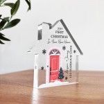 1st Christmas In Your New Home Personalised House Warming Gifts