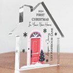 1st Christmas In Your New Home Personalised House Warming Gifts