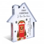 Personalised First Christmas New Home Acrylic Ornament Gifts