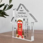 Personalised First Christmas New Home Acrylic Ornament Gifts