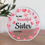 Sister Gifts Best Sister Birthday Gift for Sister Christmas