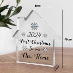 Personalised First Christmas In Our New Home House Warming Gifts